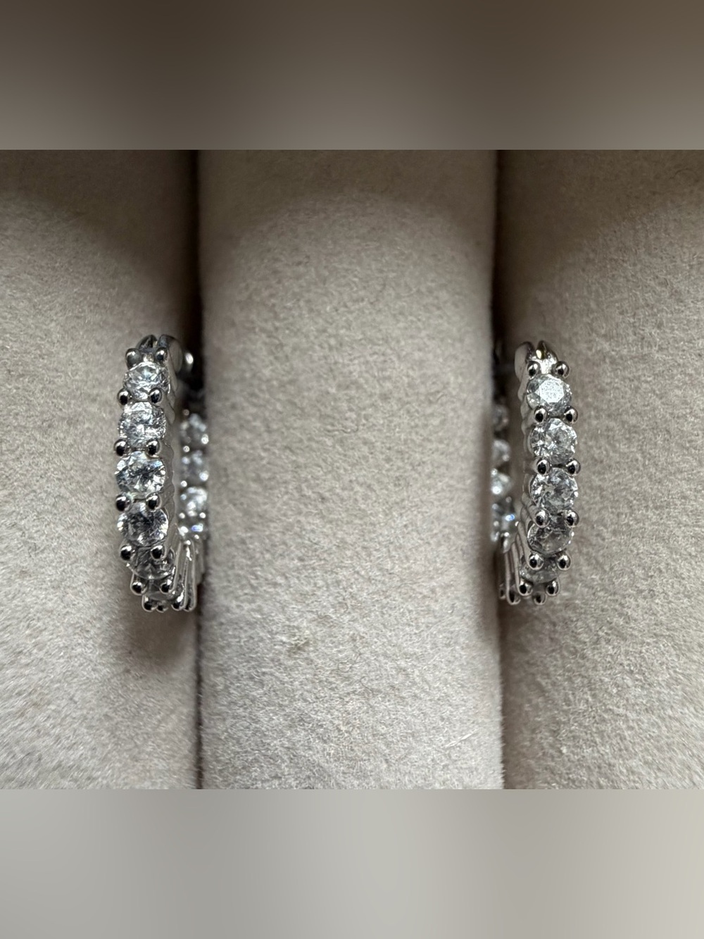 Swarovski Matrix Vittore hoop earrings